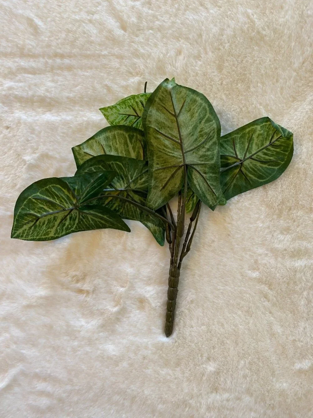 Faux Foliage Stems Butterfly Arrowhead Greenery Home Decor Crafts